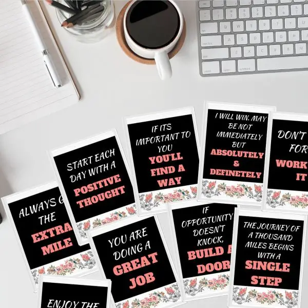 entrepreneurs motivational cards