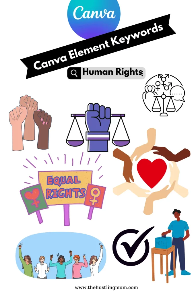 human right canva elements